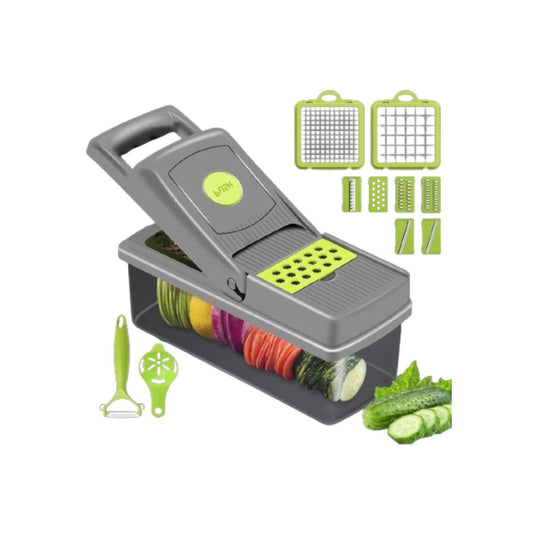 Cortador frutas y verduras multifuncional 🚨14 en 1🚨