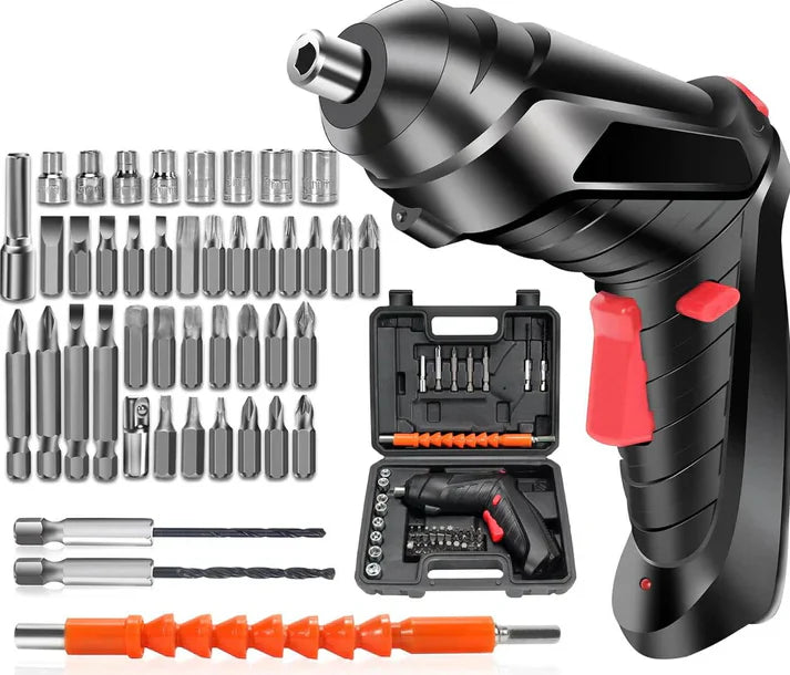 KIT Destornillador inalámbrico portátil-47 piezas