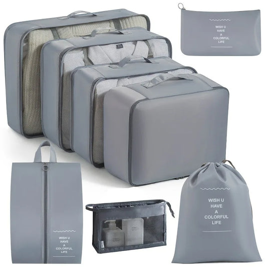 Set 8 Pz Organizador de Maleta.